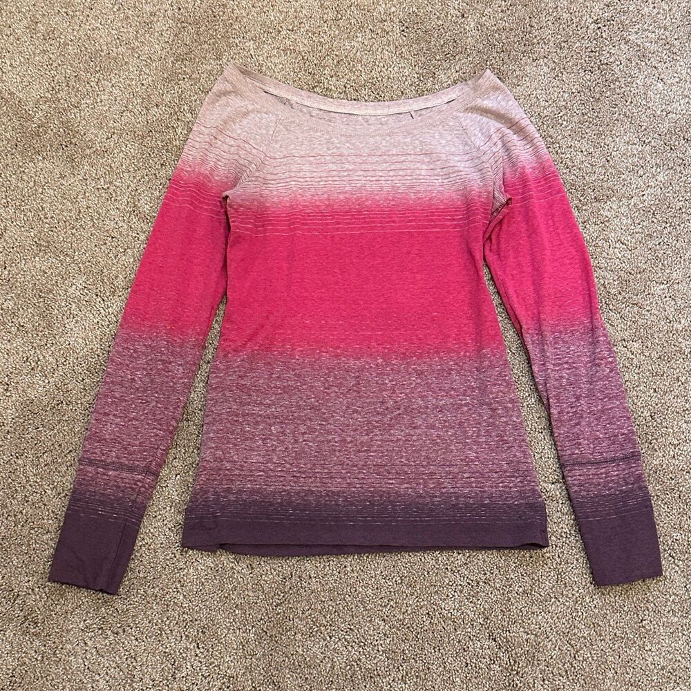 American Eagle Size Small Hombre Pink And Purple Cott Blend